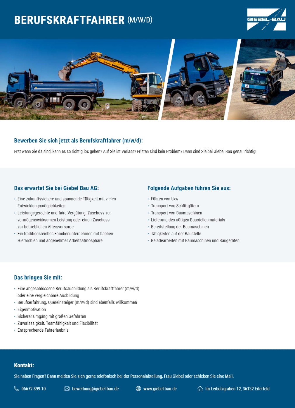 Berufskraftfahrer (m/w/d)