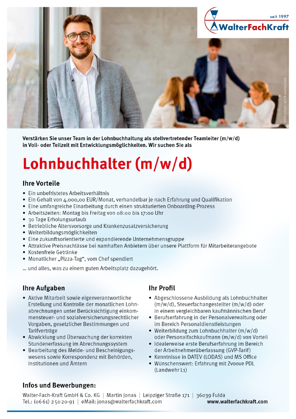 Lohnbuchhalter (m/w/d)