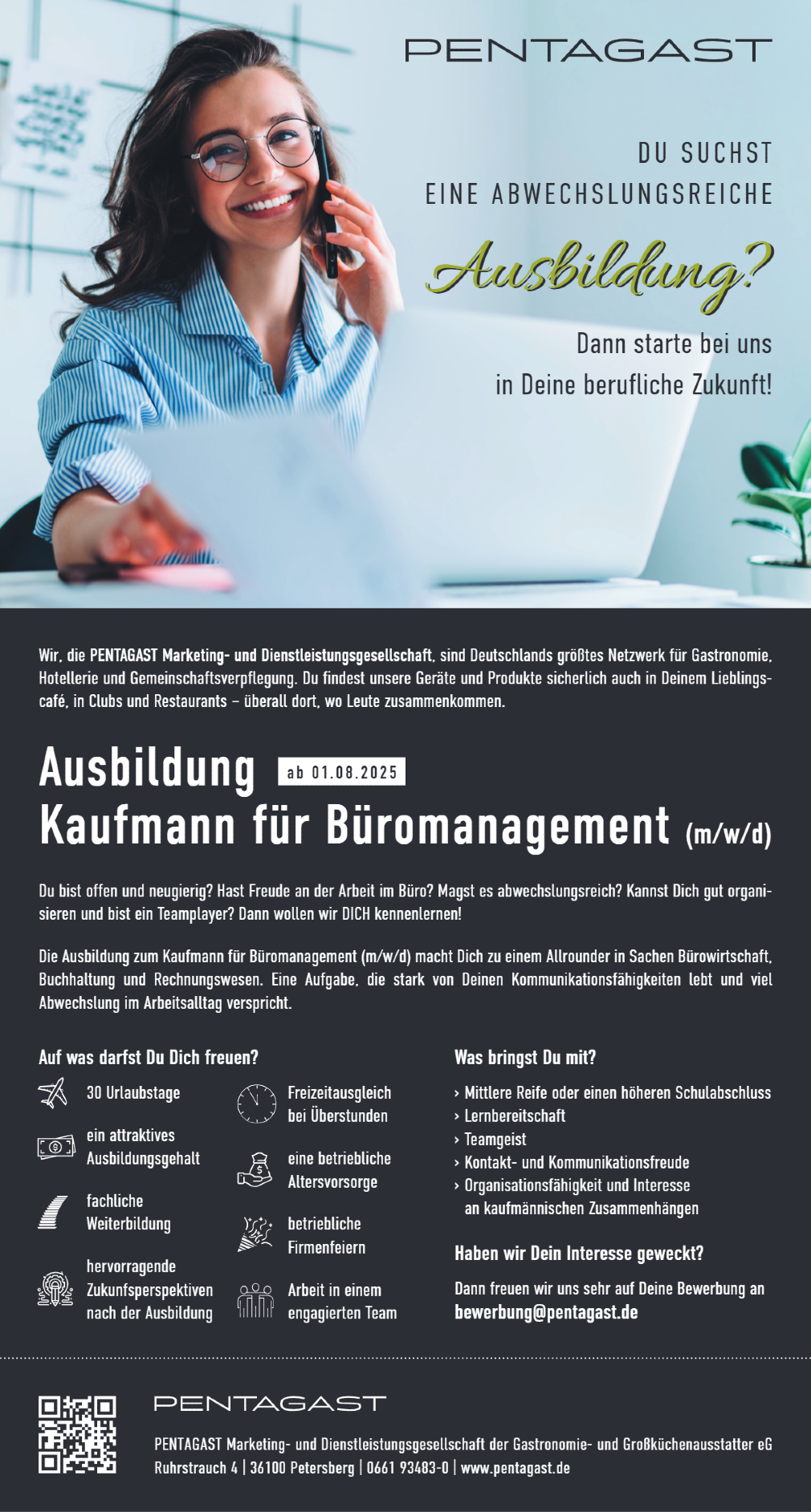 Ausbildung Kaufmann für Büromanagement (m/w/d)