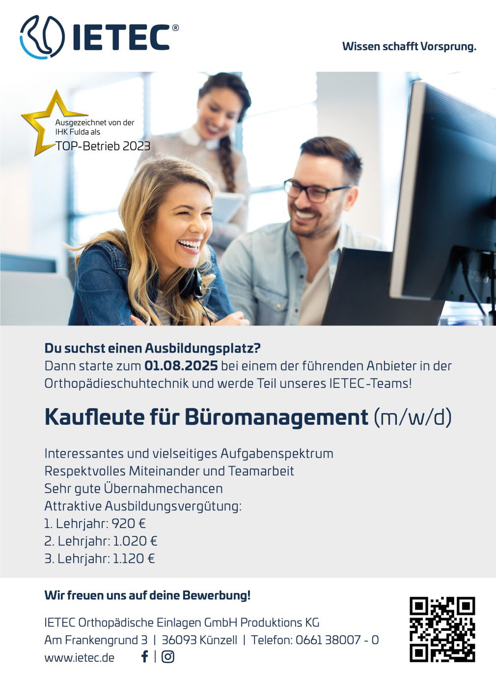 Ausbildung Kaufmann/Kauffrau im Büromanagement (m/w/d) 