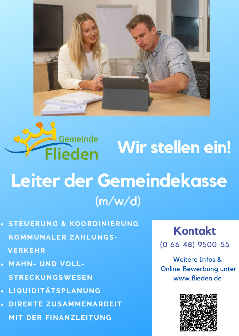 Leiter der Gemeindekasse (m/w/d)