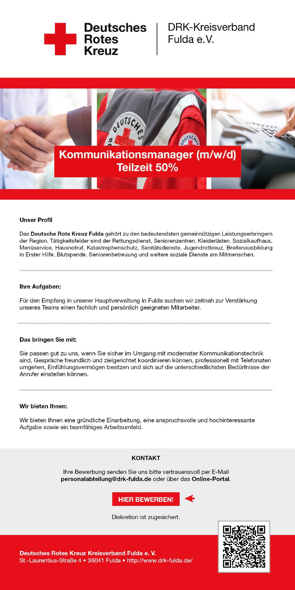 Kommunikationsmanager (m/w/d)