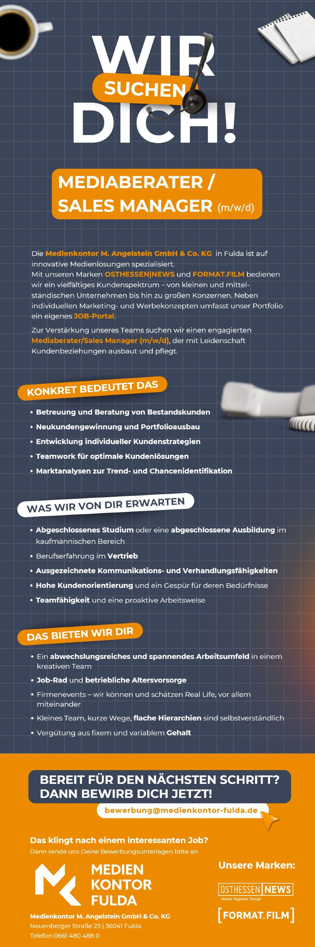 Mediaberater/Sales Manager (m/w/d)