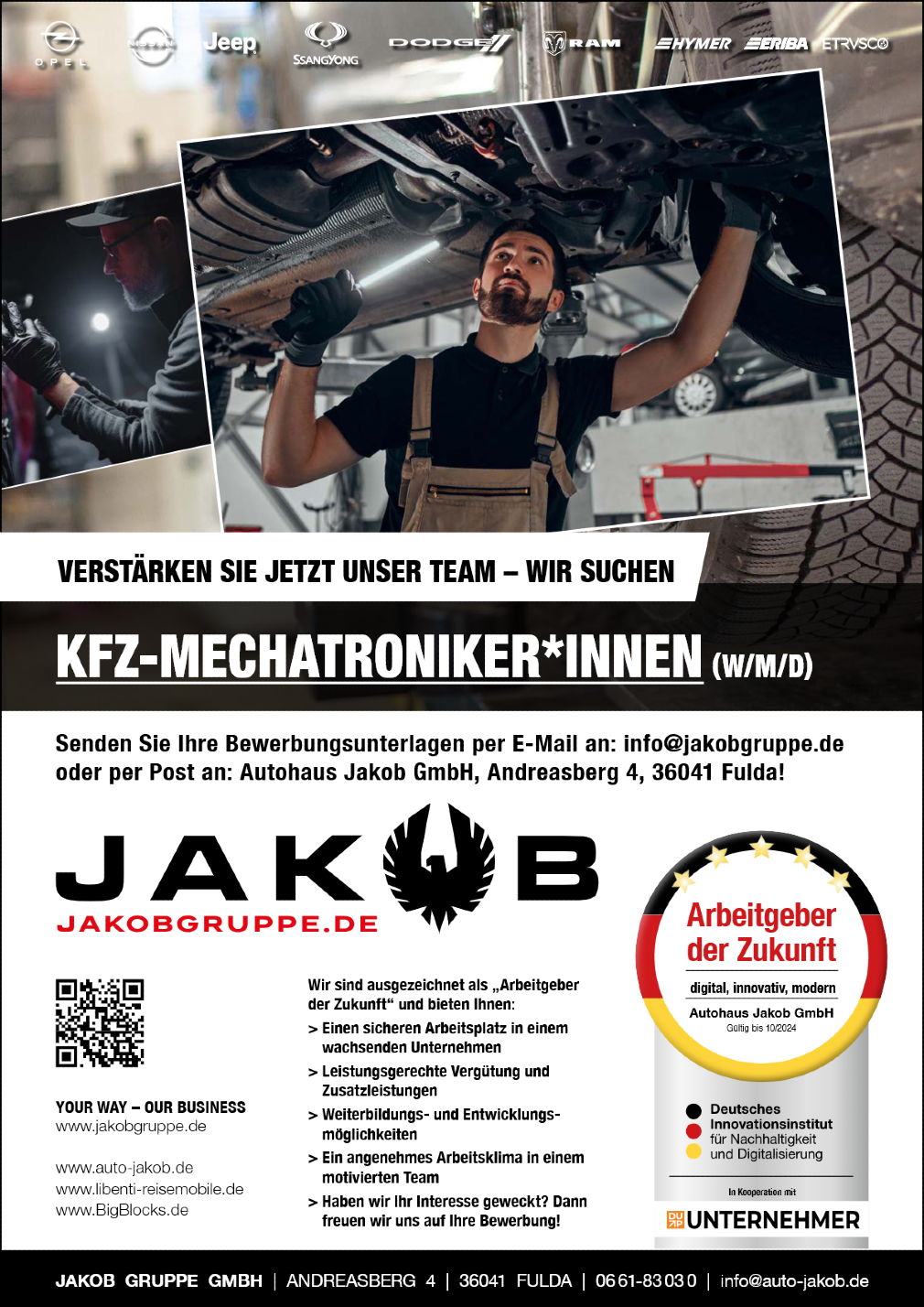 KFZ-Mechatroniker (m/w/d)