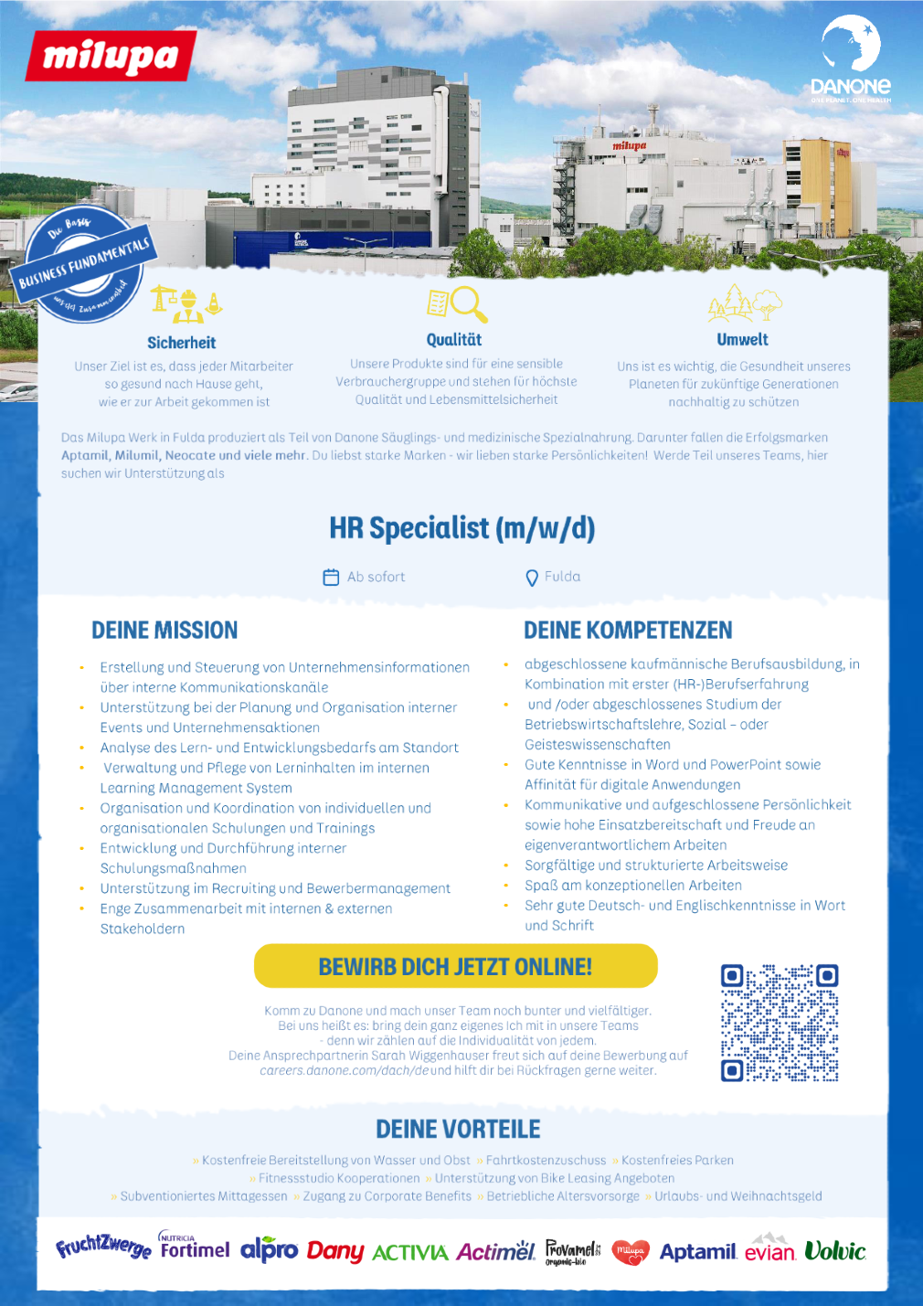 HR Specialist (m/w/d)