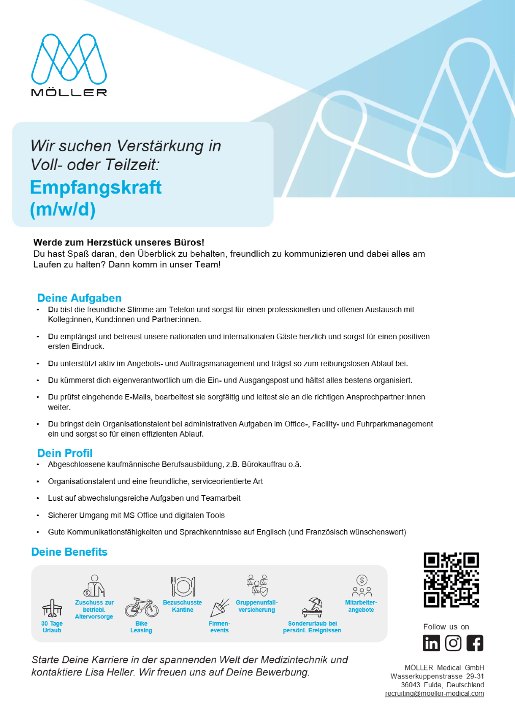 Empfangskraft (m/w/d)