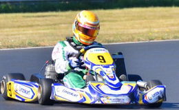 Sandro Ritz auf dem Weg in die Deutsche Kart Meisterschaft