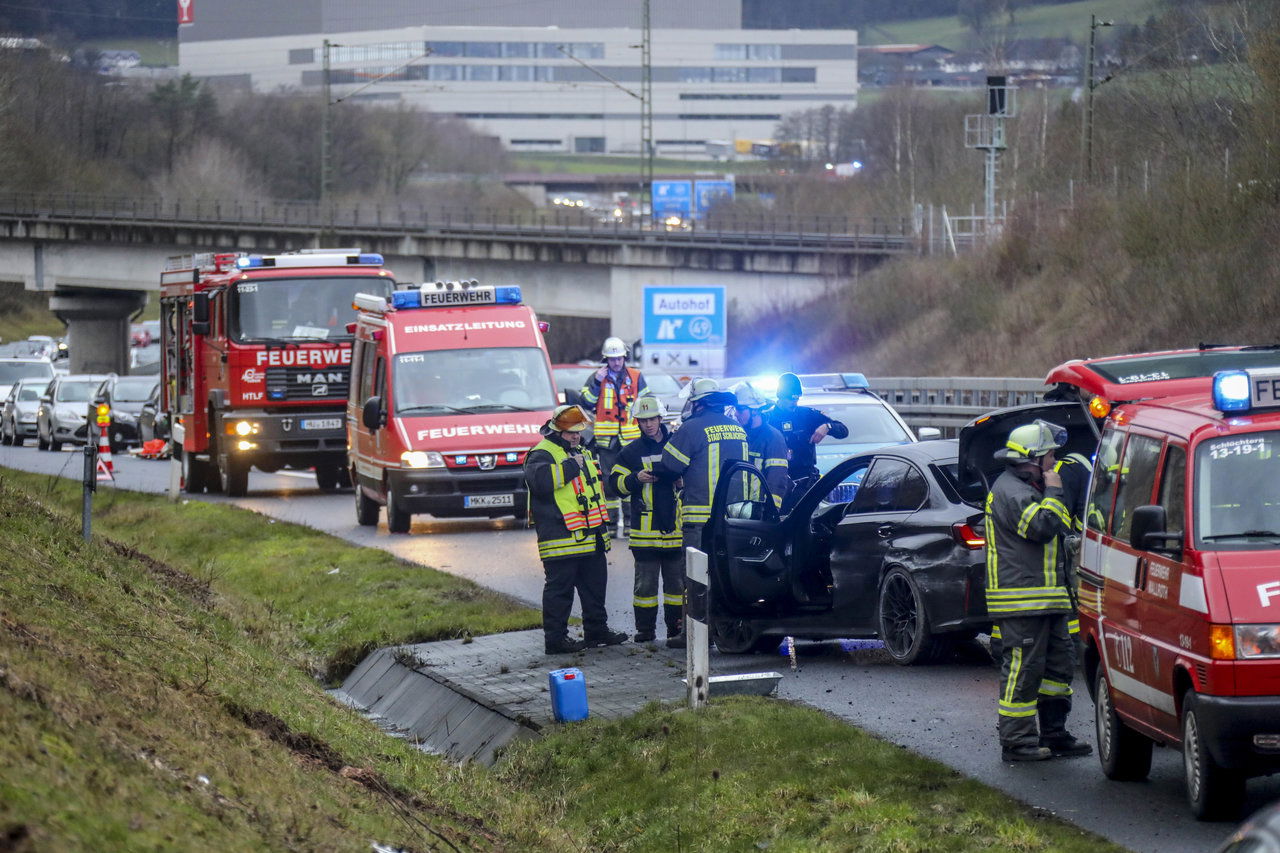 Vier Leichtverletzte Bei Unfall Auf Der A 66 - Osthessen|News