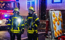 Mehrere Personen durch Feuerwehr gerettet