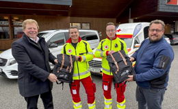 DRK bringt Skiverletzte mit Spezial-Krankenwagen zurück nach Deutschland