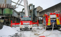 Alarm auf einem Firmengelände in Herbstein