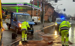 Unfall im morgendlichen Berufsverkehr