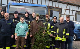 Sammelaktion der Jugendfeuerwehr zur Vorbereitung des Hutzelfeuers 