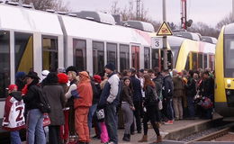 Mit Bus und Bahn zu den karnevalistischen Events in der Region