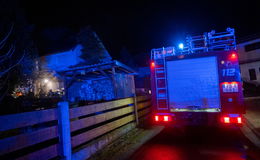 Feuerwehr kann nach Schornsteinbrand schnell wieder abrücken