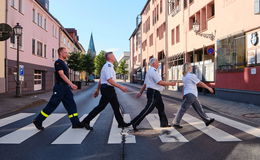 Kalenderprojekt des Fotoclubs in der Innenstadt zu bewundern