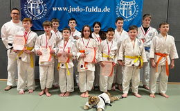 Der Nachwuchs des 1. Fuldaer Judoclubs erkämpft zehn Medaillen