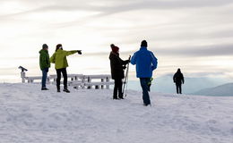 Schmuddelwetter, starker Wind und Schnee in der Region