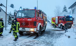 In der Straße "Am Winterberg": Küchenbrand in Haus sorgt für Einsatz