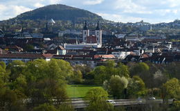 Grandioser Blick vom City Skyliner hinunter auf die Stadt und das LGS-Gelände