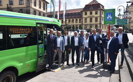 Ab Freitag: Neuer City-Shuttle verknüpft Innenstadt mit LGS-Gelände