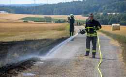 35 Einsatzkräfte haben Brand rasch unter Kontrolle