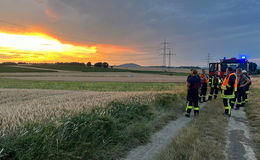 Schneller Einsatz der Feuerwehren verhindert Ausbreitung