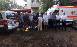 Lions Club Wildeck zu Besuch bei der DRK Ortsvereinigung Obersuhl