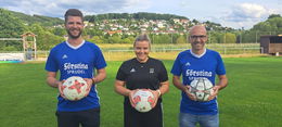 Tobias Schuff und Jasmin Jökel komplettieren das Trainerteam um Chef Goßler