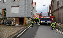 Feuerwehr-Alarmierung: Einsatz in der Schafsteiner Straße endet glimpflich