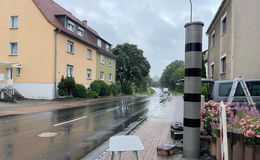 Ab Donnerstag: Stationärer Blitzer am Fuldaer Weg in Horas