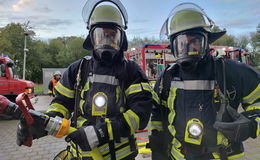 Freiwillige Feuerwehr: Brennende Photovoltaikanlage als Übungsszenario