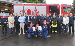 Freiwillige Feuerwehr Romrod ist Hessische Feuerwehr des Monats