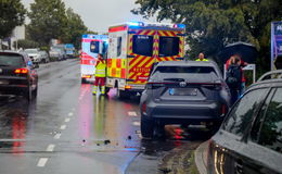 Vorfahrt auf der Turmstraße genommen: Eine Person verletzt