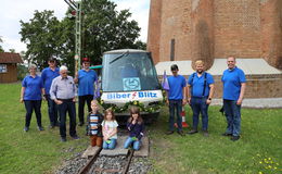 Eisenbahnfreunde feiern: 60 Jahre Biberblitz - seit 20 Jahren im Einsatz