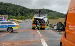 Nach Crash auf der A 66: Verkehr rollt nach knapp zwei Stunden wieder an