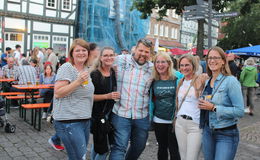 Immer wieder ein Publikumsmagnet: After Work Rock Party auf dem Marktplatz