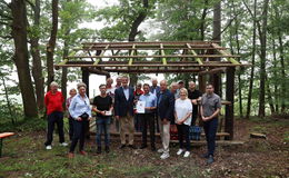 Förderung vom Land Hessen für Schutzhütte und Spielplatz