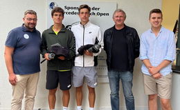 Der Belgier Bailly gewinnt die Mercedes Gleich Open des TC Blau-Weiß Hünfeld