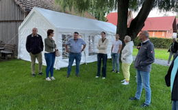 CDU-Fraktion Rasdorf zeigt Stefanie Klee aktuelle und anstehende Projekte