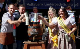 Stadtfest mit Fassanstich, Spiel-Sportolympiade und verkaufsoffenem Sonntag