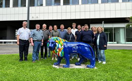 DRK Mücke besucht Innenministerium in Wiesbaden