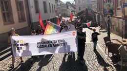 Bildungsdemonstration mit Kundgebung in der Fuldaer Innenstadt