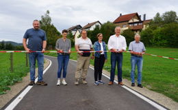 Feierliche Eröffnung zwei neuer Radwege