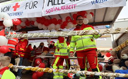 Bunt, laut, lebendig und friedlich: Impressionen vom Lullusfest-Umzug