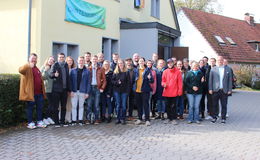 23 Vikarinnen und Vikaren zu Besuch beim Mittagstisch "Satt und Selig"