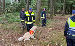 14 Rettungshundeteams trainieren realistische Einsatzszenarien