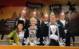 Scheppenbachtaler Fastnacht kürt Prinz Dirk und Prinzessin Daniela