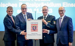 Neues "Hessische Polizeipräsidium Einsatz" steht für Zukunft & Leistungsstärke
