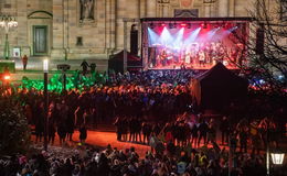 Singen auf dem Domplatz: "Der größte Weihnachts-Chor in der Region”